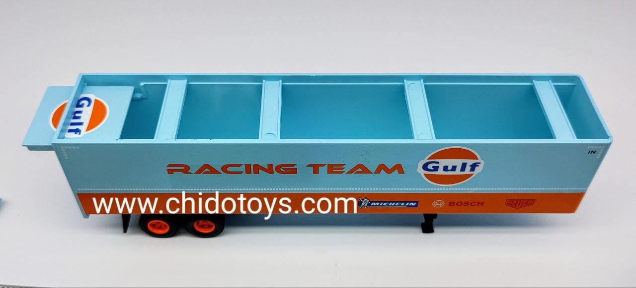 Tráiler a escala, marca Fine Works64, Modelo Peterbilt - Chido Toys