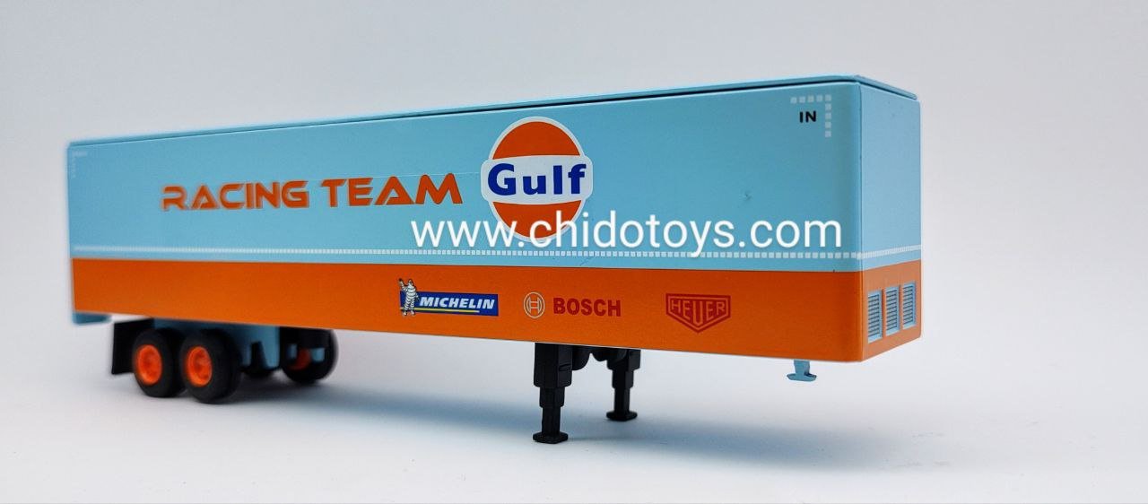 Tráiler a escala, marca Fine Works64, Modelo Peterbilt - Chido Toys