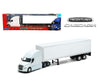 Trailer Freightliner Cascadia con caja seca – Welly 1:64 | Metal, llantas de goma, puertas funcionales - Chido Toys