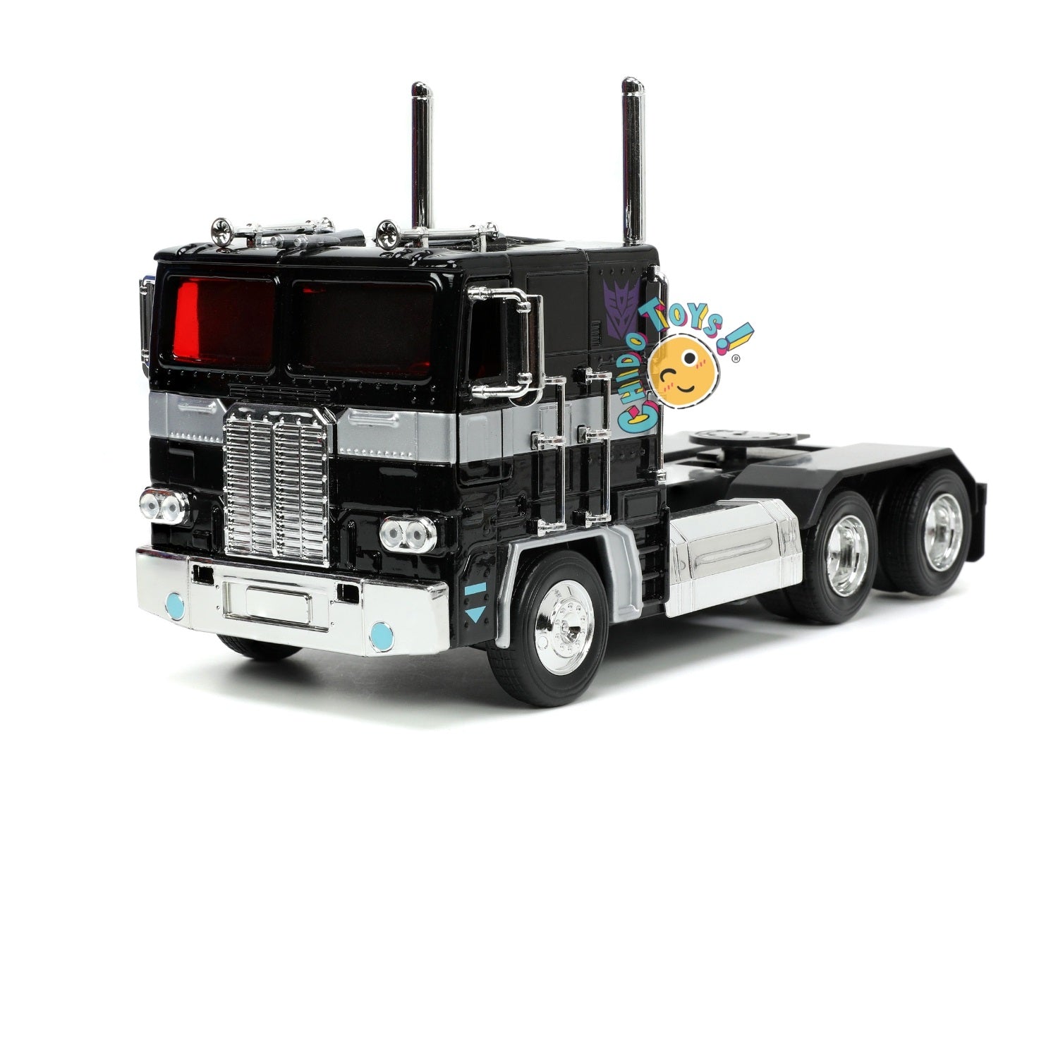 Tráiler Transformers G1 Nemesis Prime 1:24 de Jada - Poder y Misterio para Regalo o Colección - Chido Toys