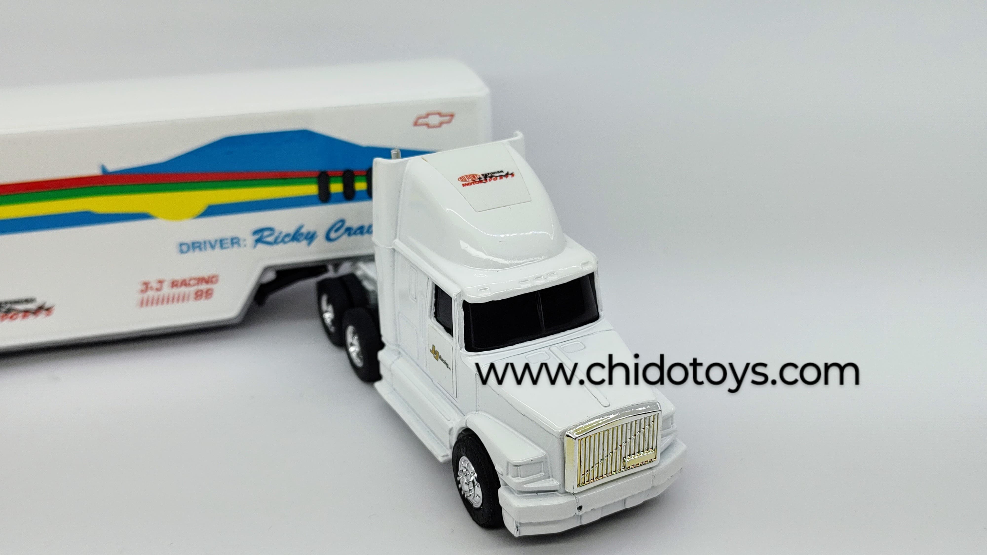 Tráler a escala marca ERTL, Modelo Dupont - Chido Toys