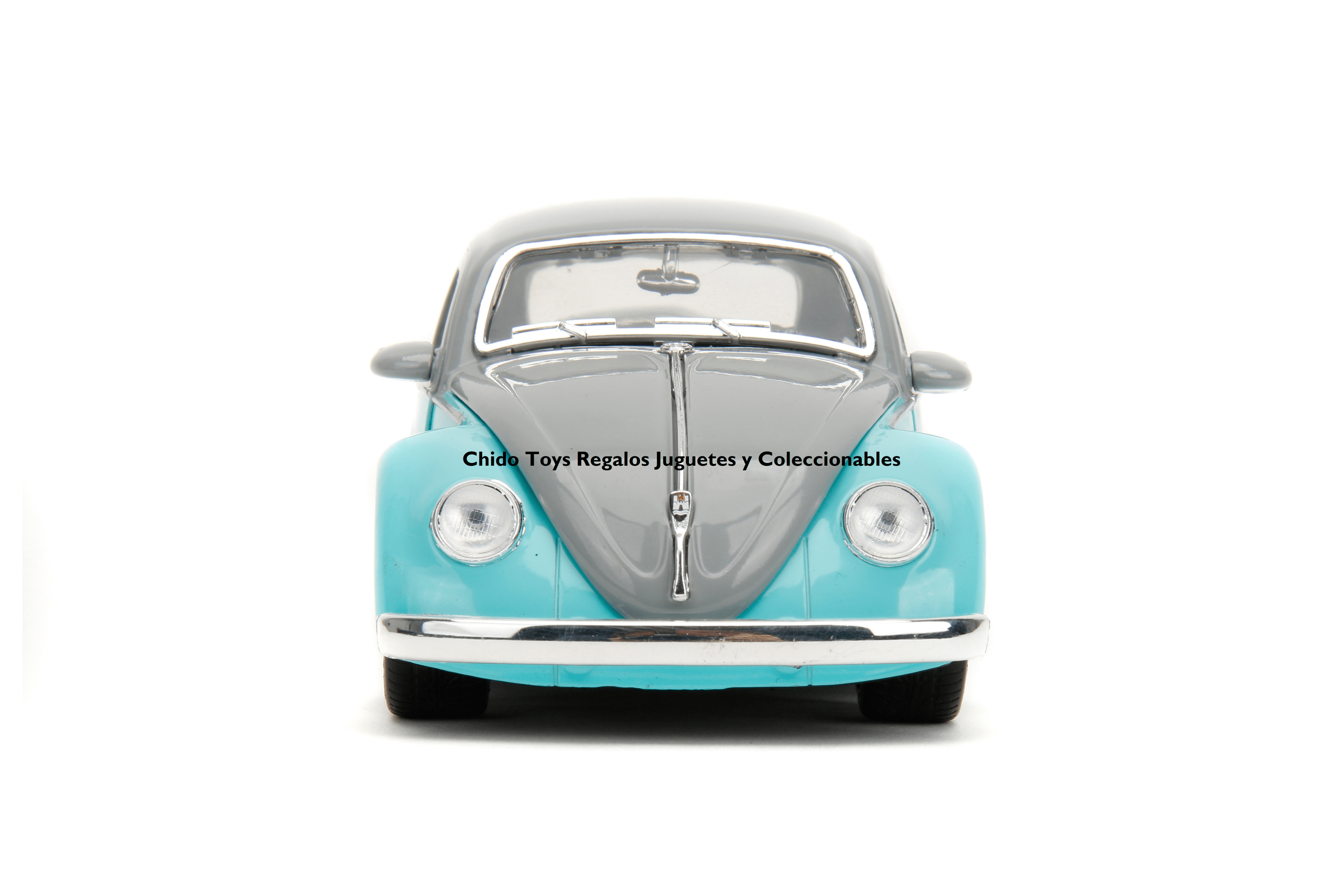 Volkswagen Beetle 1959 1:24 de Jada - Un Clásico Atemporal para Regalo o Colección - Chido Toys