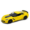 Welly Chevrolet Corvette Z06 2017 1:24 amarillo con apertura - Chido Toys
