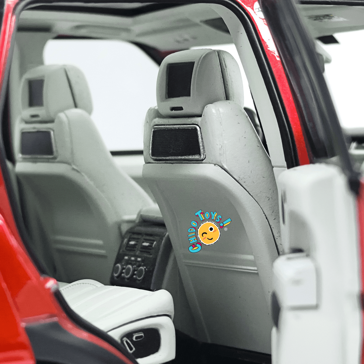 Welly GT Autos Range Rover 2013 1:18 rojo con apertura total - Chido Toys