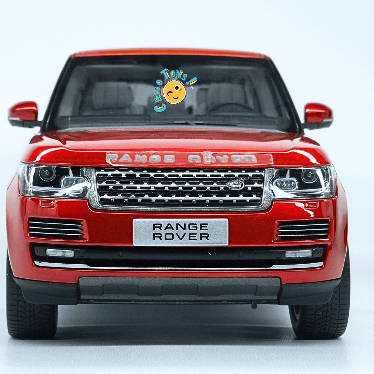 Welly GT Autos Range Rover 2013 1:18 rojo con apertura total - Chido Toys