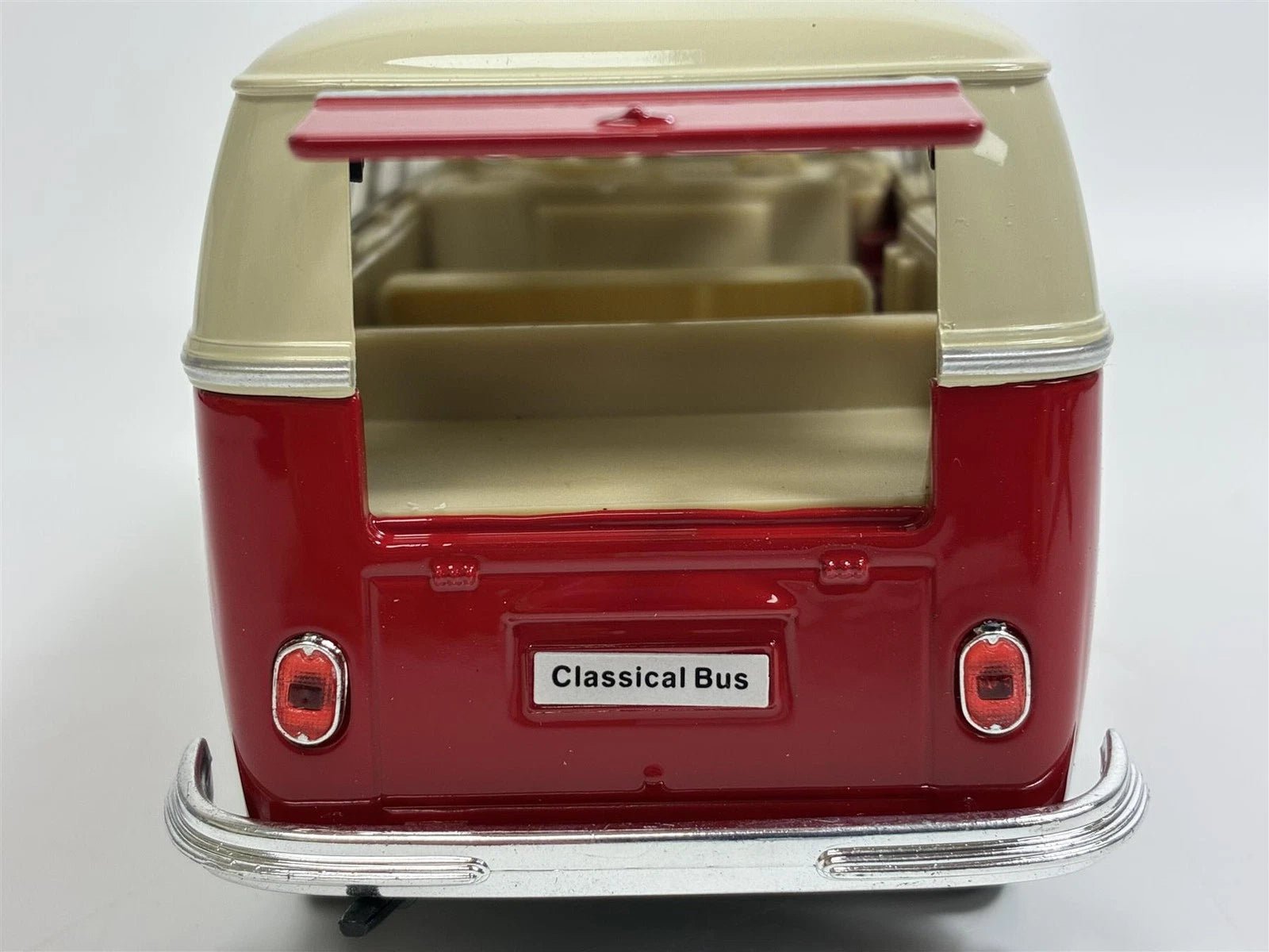 Welly Volkswagen T1 Bus 1963 1:24 bicolor clásico apertura - Chido Toys