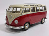 Welly Volkswagen T1 Bus 1963 1:24 bicolor clásico apertura - Chido Toys