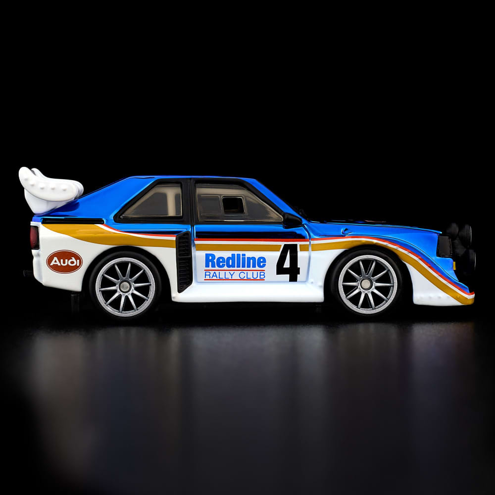 Hot Wheels RLC 1985 Audi Sport quattro S1 1:64 Spectraflame Otto Blue