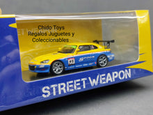 Cargar imagen en el visor de la galería, Auto a escala marca Street Weapon, Modelo Honda S2000
