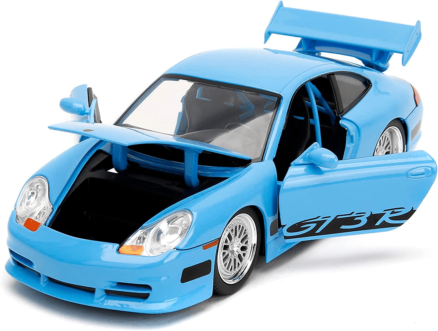 Auto a escala marca Jada, Modelo Brian's Porsche 911 (996.2) GT3 RS - Chido Toys