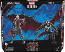 Cargar imagen en el visor de la galería, Pack de figuras Marvel Legends &quot;King in Black&quot; Knull - Venom edad 4+
