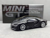 Mini GT 374 Bugatti Chiron Super Sport 300+ 1:64 negro mate - Chido Toys
