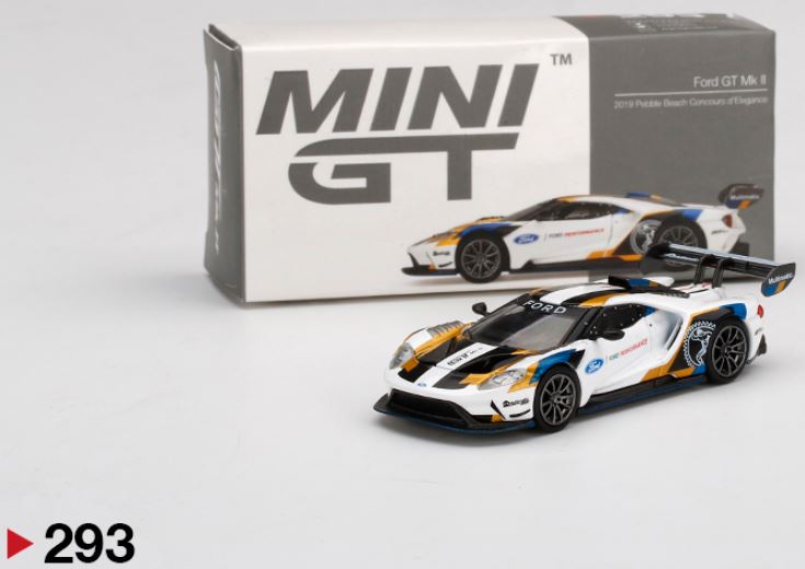 Mini GT Ford GT Mk II 1:64 MiJo exclusivo livery racing - Chido Toys