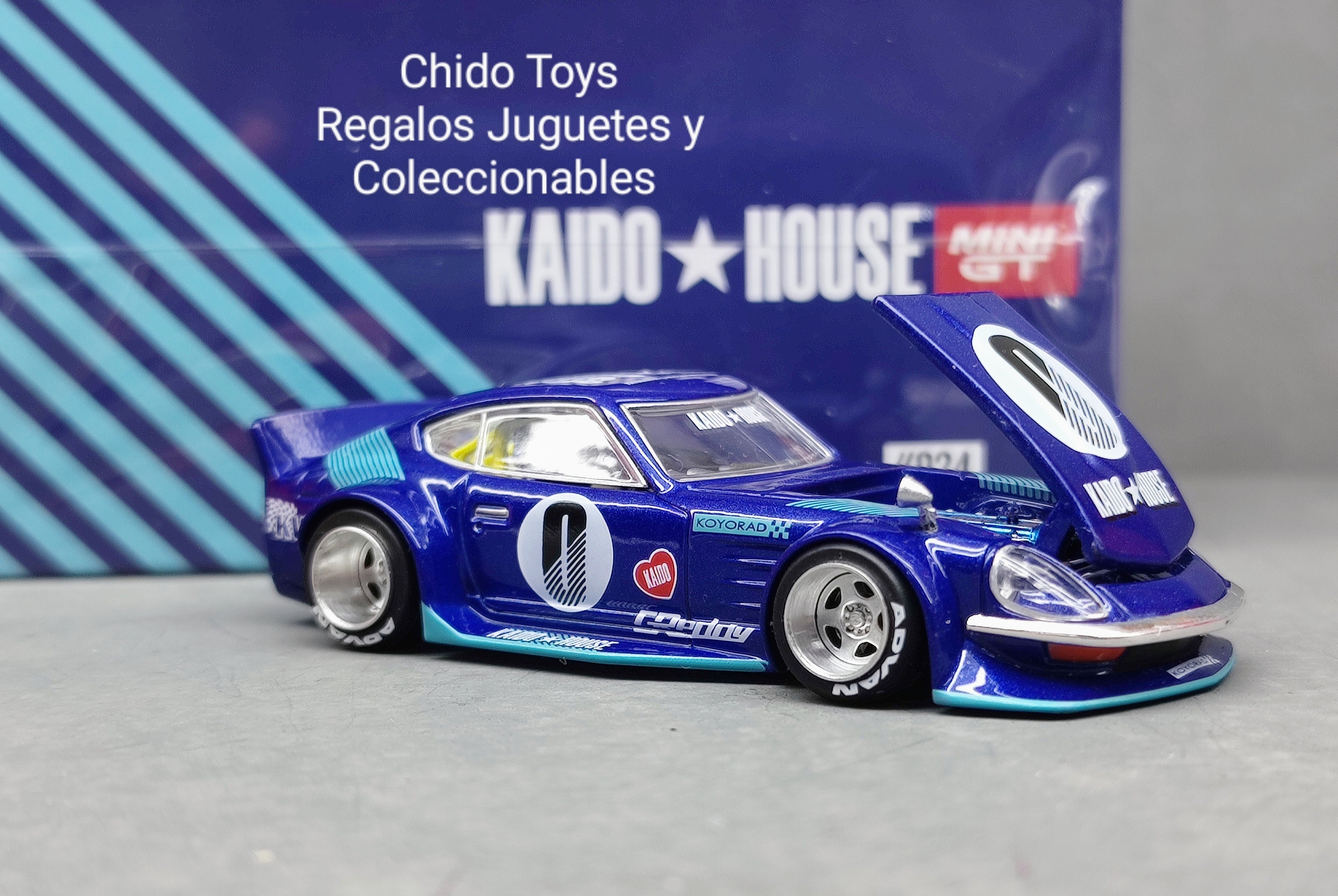 Mini GT × Kaido House Nissan Fairlady Z 024 – 1:64 | Primera edición - Chido Toys