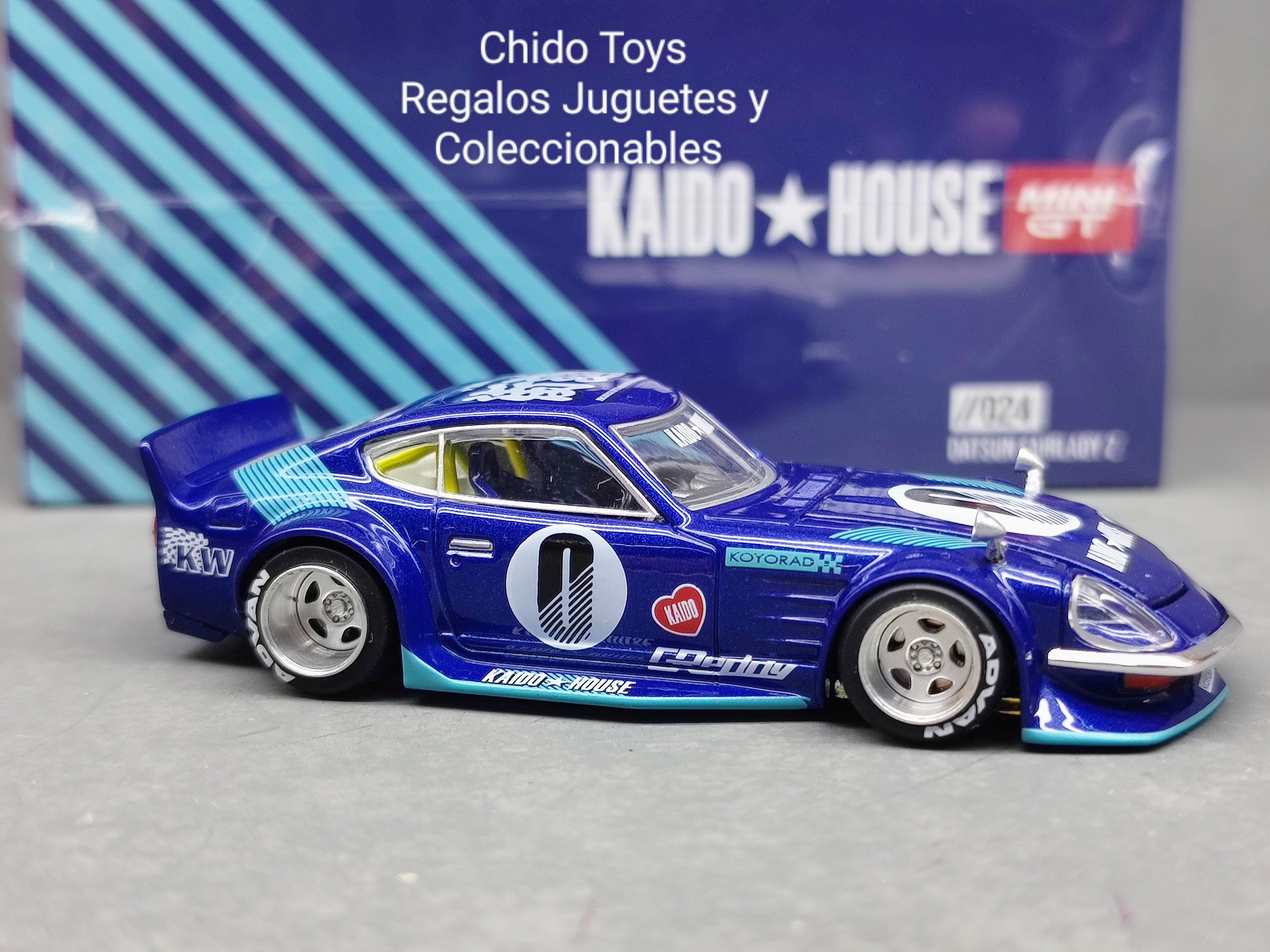 Mini GT × Kaido House Nissan Fairlady Z 024 – 1:64 | Primera edición - Chido Toys