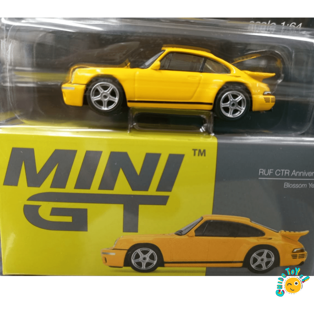 Mini GT RUF CTR 1987 1:64 Blossom Yellow MiJo limitado - Chido Toys