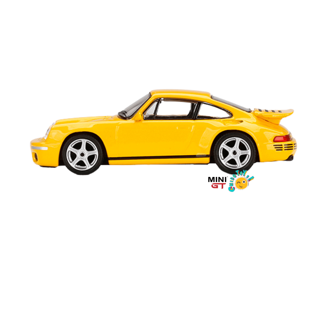 Mini GT RUF CTR 1987 1:64 Blossom Yellow MiJo limitado - Chido Toys