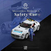 Time Micro Mercedes - Benz SLS Safety Car 1:64 plata con capelo - Chido Toys